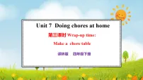 译林版（三起）（2024）四年级下册（2024）Unit 7 Doing chores at home教课课件ppt