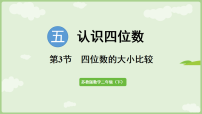 小学数学苏教版（2024）二年级下册（2024）五 认识四位数课前预习ppt课件