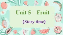 英语译林版（三起）（2024）Unit 5 Fruit教学ppt课件
