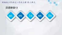 统编版（2024）一年级上册（2024）an en in un ü说课课件ppt