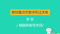 辽宁省2025中考语文基础过关练字形练课件