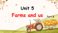 小学英语人教版PEP（2024）四年级下册（2024）Unit 5 Farms and usPart B教案配套ppt课件