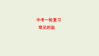 2026年中考化学一轮复习 常见的盐 课件
