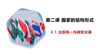 高中政治 (道德与法治)人教统编版选择性必修1 当代国际政治与经济主权统一与政权分层多媒体教学课件ppt