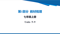 九年级中考英语一轮复习七年级上册-Units 5~9课件