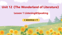 仁爱科普版（2024）八年级下册（2024）Unit 12 The Treasure of BooksPreparing for the TopicListening & Speaking获奖课件pp
