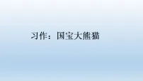 统编版（2024）三年级下册（2024）习作 国宝大熊猫图文课件ppt