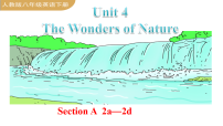 初中英语人教版（2024）八年级下册（2024）Unit 4 The Wonders of NatureSection A教案配套课件ppt