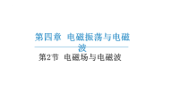高中物理人教版 (2019)选择性必修 第二册电磁场与电磁波教学演示课件ppt