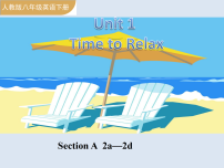 人教版（2024）八年级下册（2024）Unit 1 Time to RelaxSection A说课ppt课件