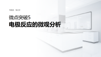 专题四　微点突破5　电极反应的微观分析 教案+课件（含答案）2026届高考化学二轮复习