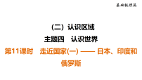 2026年四川省中考地理基础复习-走近国家(一) —— 日本、印度和俄罗斯 课件