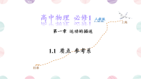高中人教版 (2019)质点参考系教学ppt课件