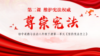 人教版（2024）尊崇宪法图文ppt课件