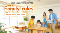 小学英语人教版PEP（2024）四年级下册（2024）Part B教学设计
