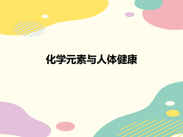化学鲁教版（2024）化学元素与人体健康教学ppt课件