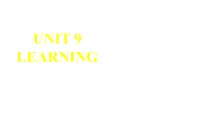 高中英语北师大版 (2019)必修 第三册Lesson 1 Active Learning多媒体教学ppt课件
