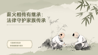 人教统编版选择性必修2 法律与生活第二单元 家庭与婚姻第五课 在和睦家庭中成长薪火相传有继承授课课件ppt