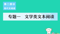 四川省2026中考语文总复习第二部分现代文阅读专题一文学类文本阅读第一节整体感知考点精讲课件人教部编版（2024）（含答案）