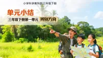 教科版（2024）三年级下册（2024）第一单元 辨别方向单元小结课堂教学ppt课件