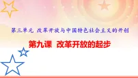 初中历史人教版（2024）八年级下册（2024）第9课 改革开放的起步多媒体教学课件ppt