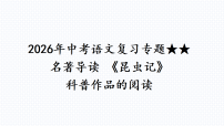 2026年中考语文复习专题名著阅读《昆虫记》课件