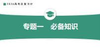 第1讲　集合、复数、常用逻辑用语 2026年高考数学二轮专题复习课件