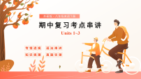 专题 Units1_3 教材核心知识串讲（期中复习课件）八年级英语下学期新教材外研版