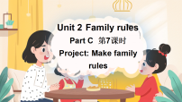 小学英语人教版PEP（2024）四年级下册（2024）Part C评课课件ppt