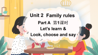 人教版PEP（2024）四年级下册（2024）Part A教课内容ppt课件