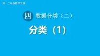 苏教版（2024）二年级下册（2024）四 数据分类（二）教学ppt课件