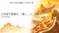 期中复习（第一、二、三单元） 课件 初中历史人教版新教材八年级下册（2024）