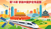 初中历史人教版（2024）八年级下册（2024）第六单元 中国特色社会主义进入新时代第18课 擘画中国梦宏伟蓝图教学演示ppt课件