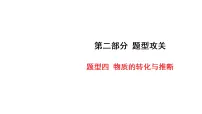2027年中考化学一轮复习 课件练习含答案 专项题型攻关练 04-题型四 物质的转化与推断