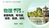 专题10 家庭电路、电与磁、信息、能源、材料（复习课件）2026年中考物理二轮复习讲练测