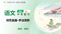 专题06 诗艺品鉴 手法赏析（复习课件）（全国通用）2026年中考语文二轮复习讲练测