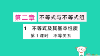 初中北师大版（2024）第二章  不等式与不等式组1  不等式及其性质作业ppt课件