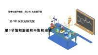 沪教版（2024）九年级下册（2024）饱和溶液和不饱和溶液教学ppt课件