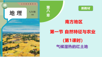 初中地理人教版（2024）八年级下册（2024）第一节 自然特征与农业完整版教学课件ppt