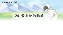 七年级下册带上她的眼睛教学课件ppt