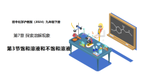 初中沪教版（2024）饱和溶液和不饱和溶液课文ppt课件