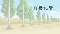 人教部编版（2024）八年级上册（2024）16 白杨礼赞/茅盾教学课件ppt