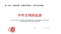 人教版（2024）七年级上册（2024）中华文明的起源与形成说课ppt课件