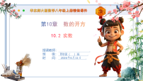 初中数学华东师大版（2024）八年级上册（2024）10.2 实数优秀课件ppt
