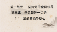 初中人教版（2024）坚强的领导核心课文ppt课件