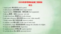 2026年英语高考题全国二卷知识点 课件 -2027年高考英语一轮复习专项（含答案）