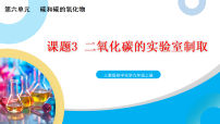 初中化学人教版（2024）九年级上册（2024）二氧化碳的实验室制取与性质公开课教学ppt课件