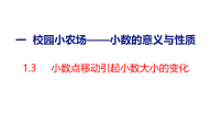 小学数学青岛版（2024）五年级上册（2024）一 校园小农场——小数的意义与性质背景图ppt课件