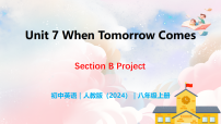 初中Unit 7 When Tomorrow Comes Section B Project完美版教学作业课件ppt