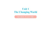 初中英语人教版（2024）九年级上册（2024）1a-1d教学课件ppt